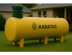 Газгольдер Kadatec 10000 л (высокие патрубки)